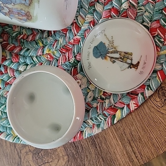 6 pieces vintage Holly Hobby dishes - Picture 7 of 14